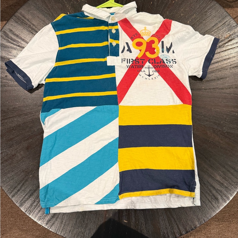 American Rag Cie “First Class Water Division / 93 M” Polo